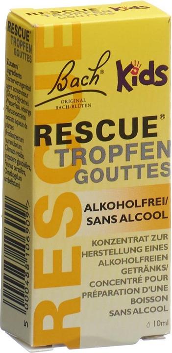 Actual product image Bach Rescue (Emergency) Original non-alcoholic (1 Piece, Liquid, 23 g)
