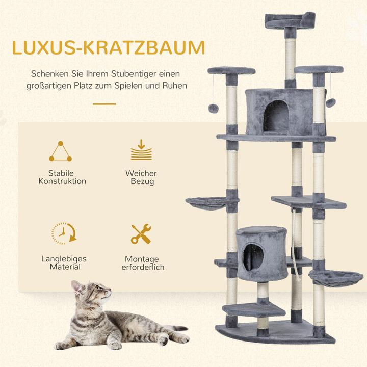 Produktbild Jamb Kratzbaum (200 cm, Hellgrau)