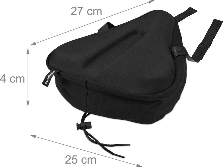 Actual product image Relaxdays Bicycle saddle cover