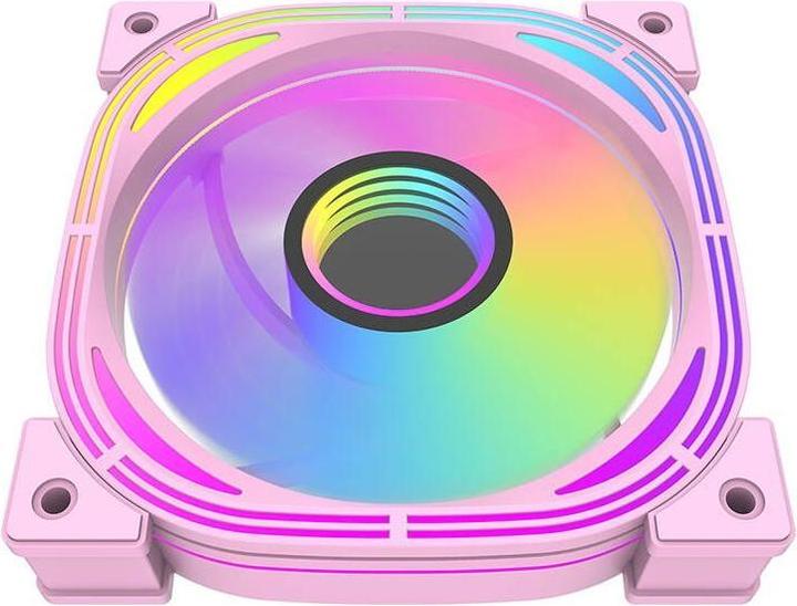 Produktbild Darkflash Tech INF24 5in1 ARGB Computer fan set (pink) (120 mm, 5 x)