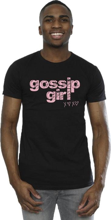Actual product image Gossip Girl Mens Swirl Logo T-Shirt (XL)