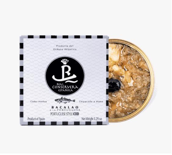 Actual product image Real Conservera Española Bacalao l Cod Portuguese style (47 g)