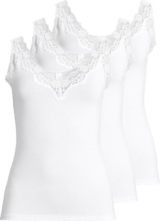 Produktbild Nina von C. 3er Pack Romance Unterhemd / Top (48, 4XL)