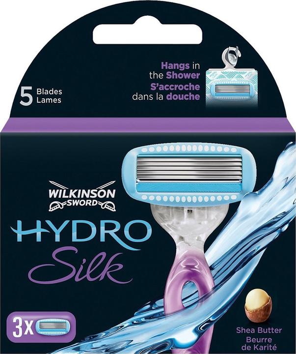Wilkinson Sword Hydro Silk razor blades (3 x)