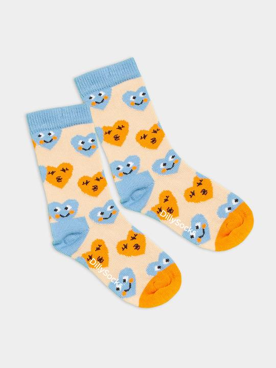 Produktbild DillySocks Lil Smiling Hearts (Einzelpack, 15 - 18)
