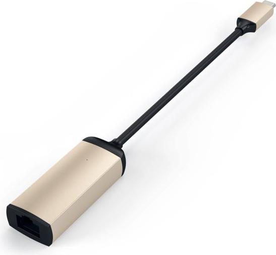Actual product image Satechi USB-C to Ethernet Adapter Gold USB-C to Ethernet RJ45