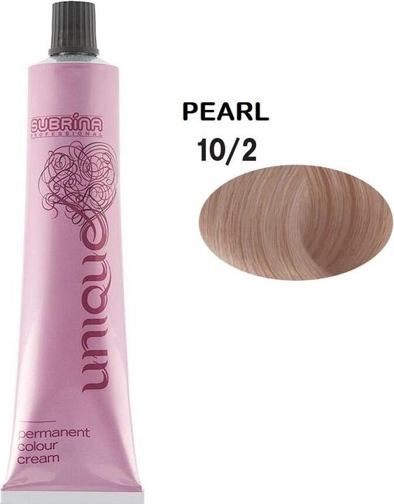 Produktbild Subrina Professional Unique Permanent Hair Dye 102 Bright Pearl Blonde - 100 Ml (102 Bright Pearl Blonde)