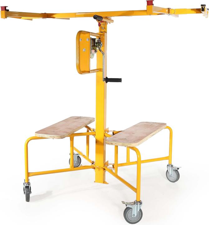 Produktbild Wiltec XPOtool Plattenheber 75kg 145-350cm Montagehilfe Paneelheber Trockenbau Lift (75 kg)