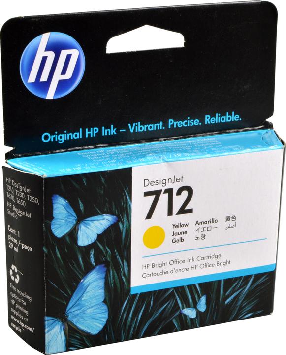 Actual product image HP 712 (Y)