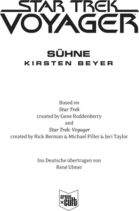 Produktbild Star Trek - Voyager 11: Sühne (Deutsch, Kirsten Beyer, 2018)