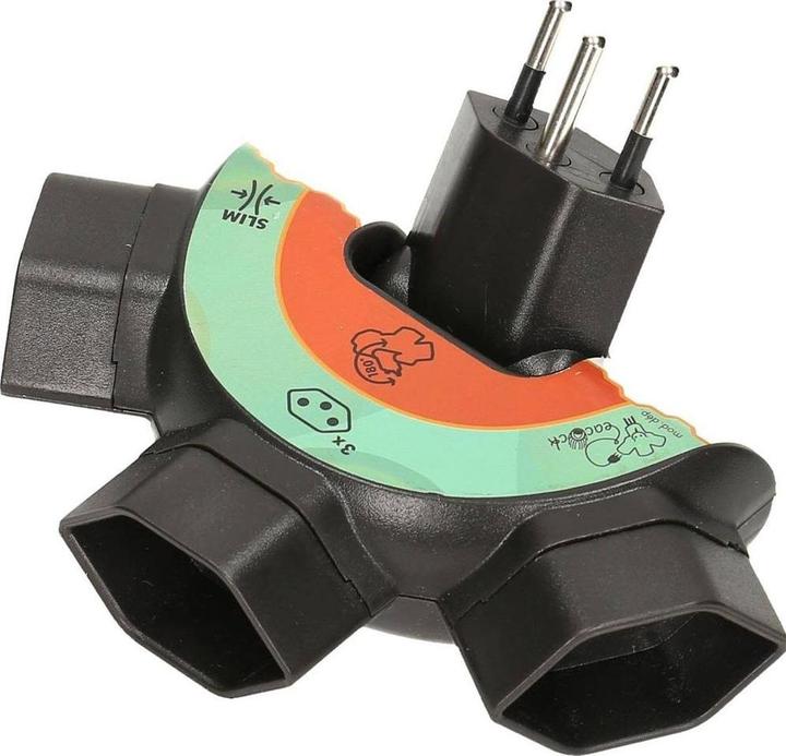Actual product image Steffen Steko Peacock branching plug (Type 13, 3 x)