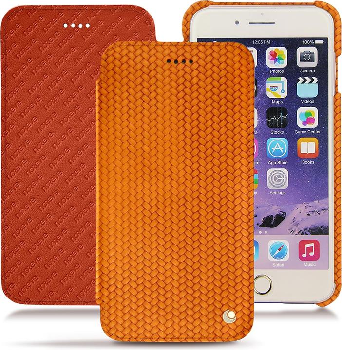 Abaca ishia ( Pantone #395775 ), Abaca arancio ( Pantone #d77540 )
