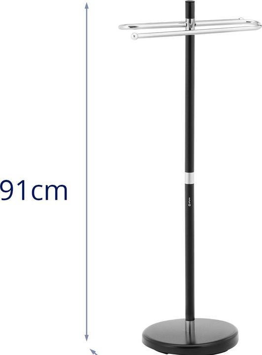 Actual product image Physa Towel Rail - 3 Bars - black