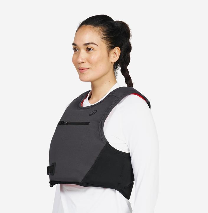 Image du produit Tribord Gilet d'impact et d'aide à la flottabilité 50N court - 500 noir (XL)