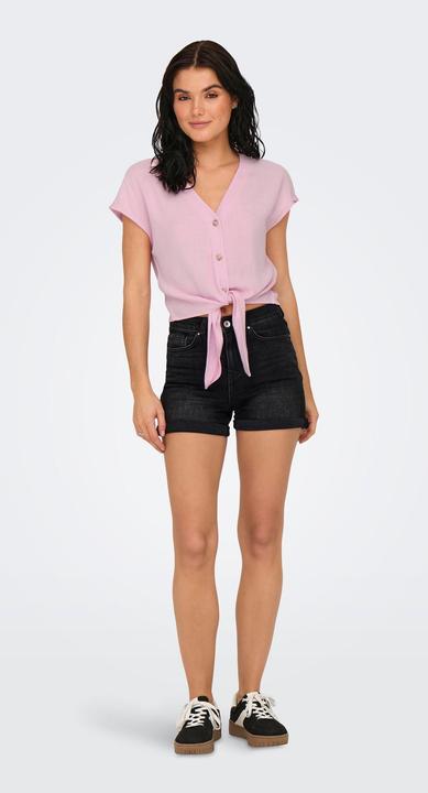 Image du produit Only ONLJOSEPHINE Hohe Taille Normal geschnitten Jeans-Shorts Jeans-Shorts (L)