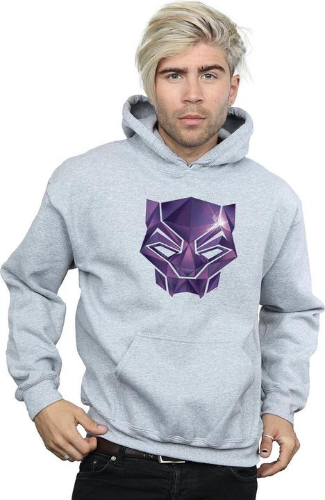 Produktbild Avengers Infinity War Black Panther Geometrischer Hoodie (L)