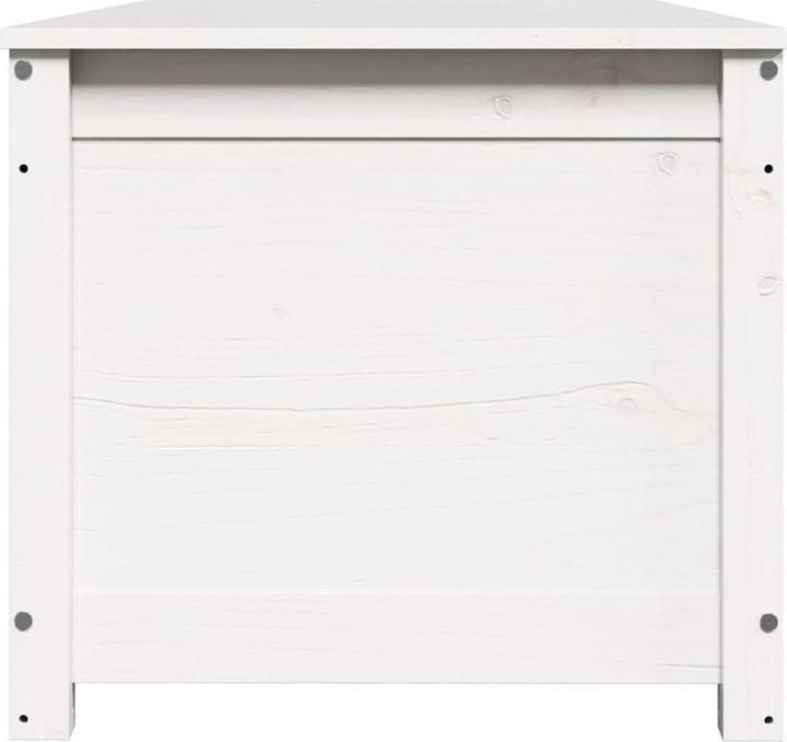 Produktbild VidaXL Truhe Weiss 110x50x45,5 cm Massivholz Kiefer,Farbe