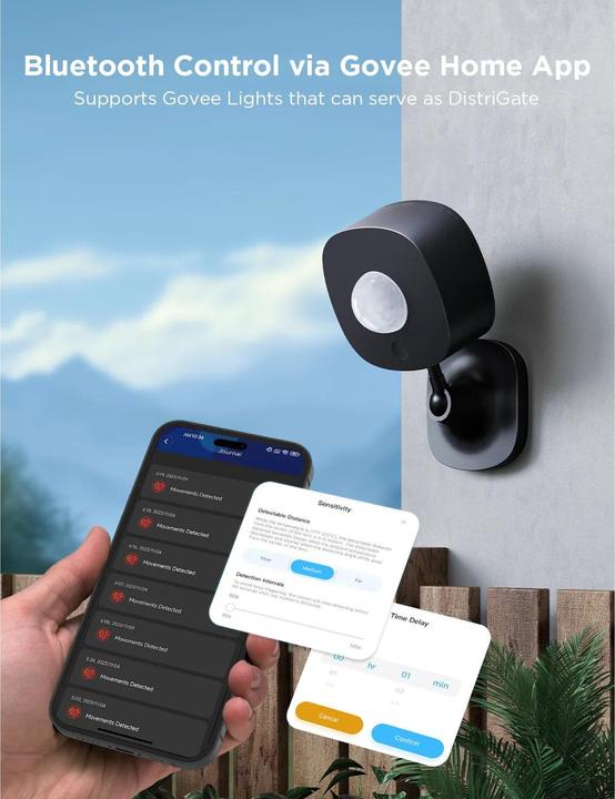 Actual product image Govee Outdoor Motion Sensor (10.00 m)