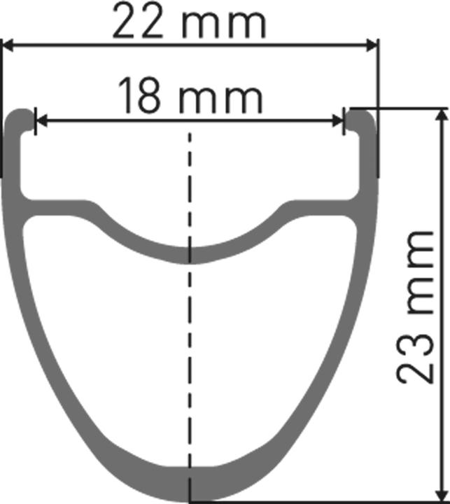 Produktbild DT Swiss R 460 DB 28" Felge 622x18mm VL 6,5mm (28")