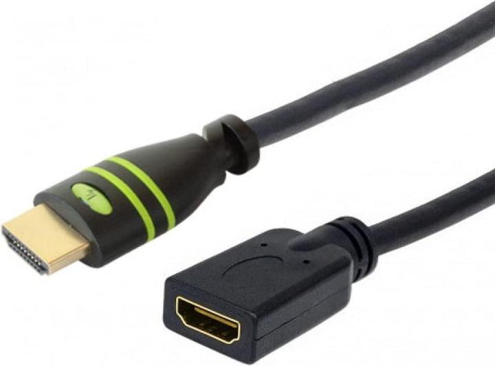 Techly High Speed HDMI Extension with Ethernet,@, 3 (3 m, HDMI)