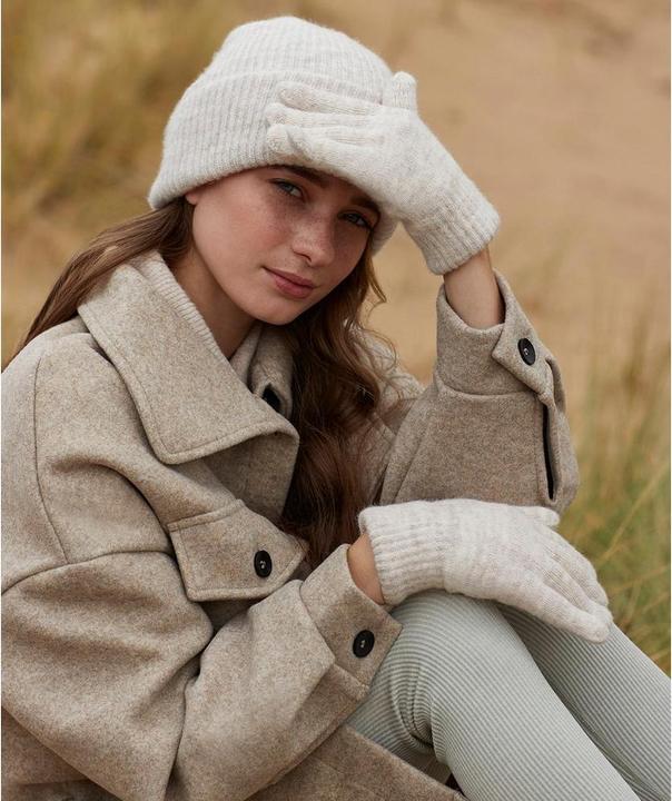Actual product image Beechfield Womens/Ladies Ribbed Cuff Gloves