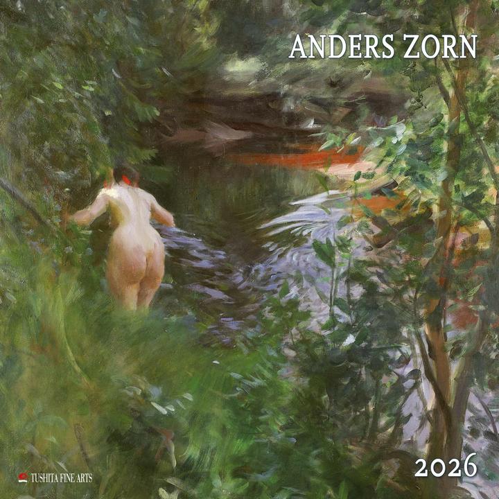 Image du produit Anders Zorn 2026 (30 x 30 cm, Espagnol, Tchèque, Anglais, Néerlandais, Polonais, Allemand, Italien, Français)