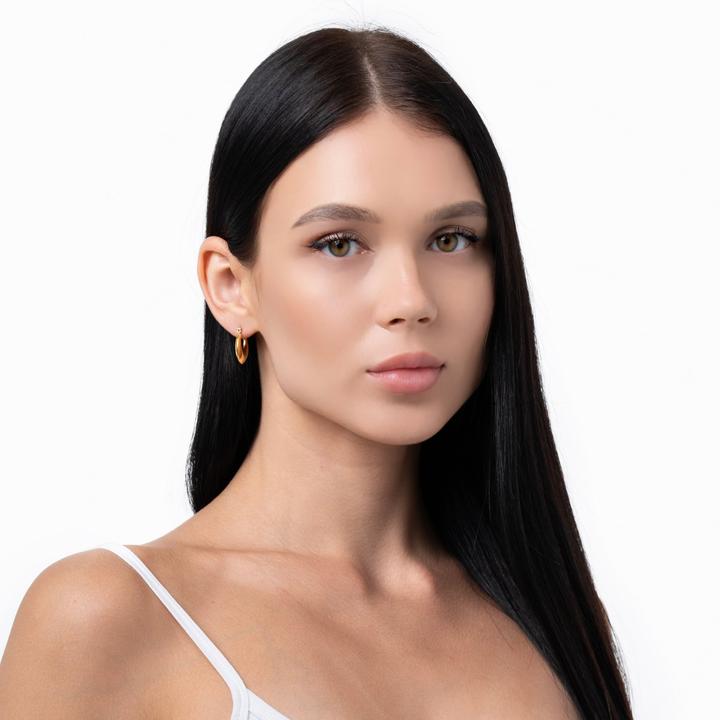 Immagine prodotto Sensora Jewelry Orecchini a cerchio Lausanne (Acciaio inossidabile)