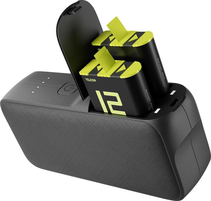 Actual product image Telesin charger+power bank for GoPro Hero 11/10/9 GP-PB-001 (9, GoPro Hero 11)