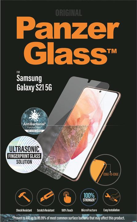 Produktbild PanzerGlass Case Friendly (1 Stück, Samsung Galaxy S21 5G)