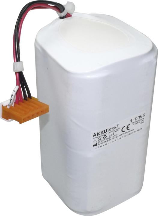 Image du produit XCell Batterie gel plomb compatible avec le défibrillateur Physio Control Lifepak 9, 9P - 803704-03 (1 pcs, 2500 mAh, Piles rechargeables + chargeur)