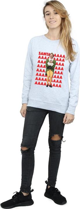 Produktbild Elf Buddy Santa Scream Sweatshirt (L)