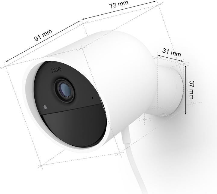 Produktbild Philips Hue Secure kabelgebundene Kamera (1920 x 1080 Pixels)