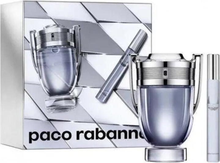 Actual product image Paco Rabanne Invictus Eau De Toilette 2-Piece Set with Box (Eau de toilette)