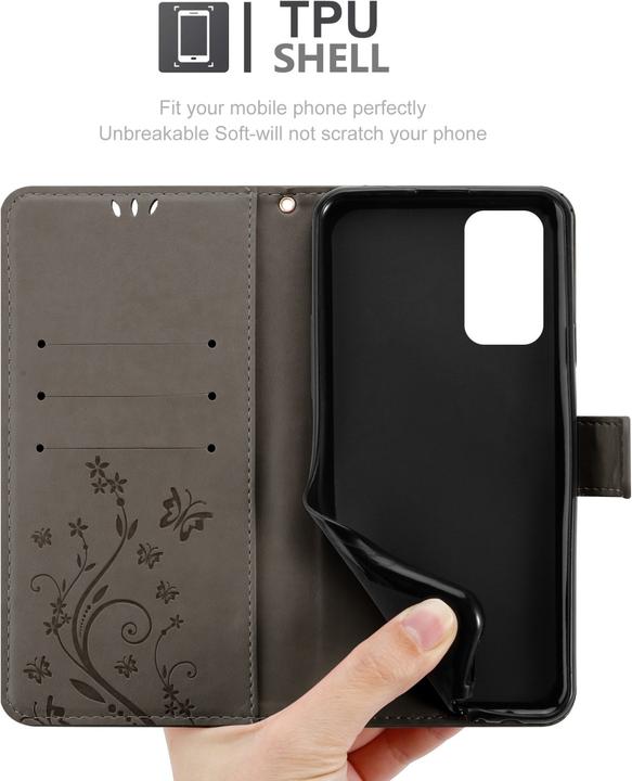 Image du produit Cadorabo Flower Book Housse pour Samsung Galaxy A23 4G (Samsung Galaxy A23)