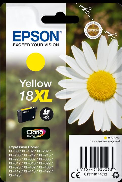 Image du produit Epson 18XL Claria Home (Y)