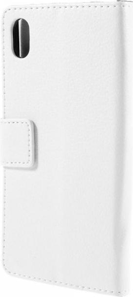 Immagine prodotto MU Classic Custodia per cellulare in pelle chic con texture litchi (Sony Xperia M4 Aqua)