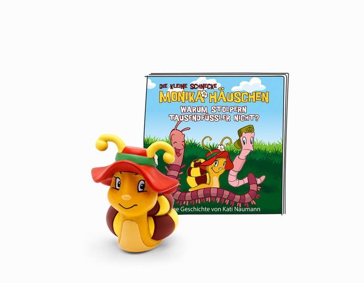 Image du produit Tonies Le petit escargot Monika Häuschen- Pourquoi les mille-pattes ne voyagent-ils pas? (Allemand)
