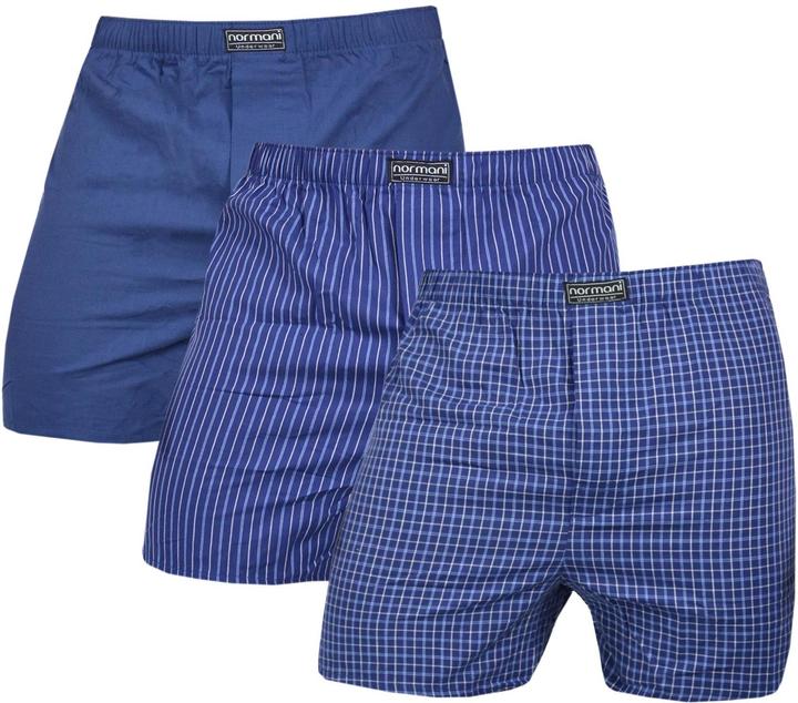 Normani 3 Stück Herren Web Boxershorts