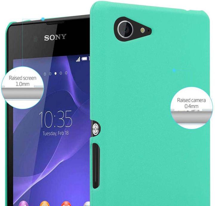 Actual product image Cadorabo Hard Cover Frosty Cover (Sony Xperia E3)