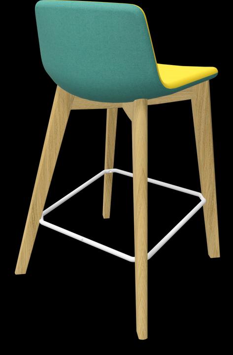 Immagine prodotto Narbutas Sgabello da bar Twist & Sit