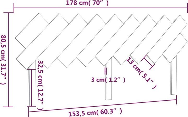 Image du produit VidaXL Ute (178 x 3 x 80.5 cm)
