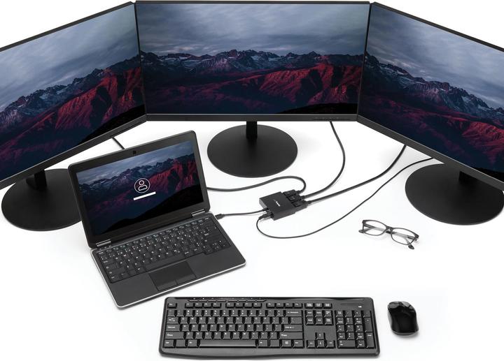 Image du produit StarTech MDP 1.2 VERS DDP MST HUB (Mini DP, 2 cm)