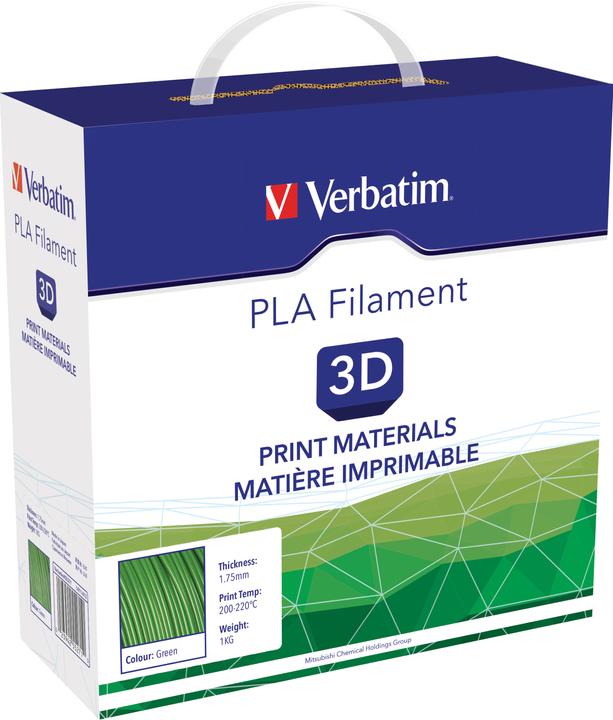 Image du produit Verbatim Filament (PLA, 1.75 mm, 1000 g, Vert)