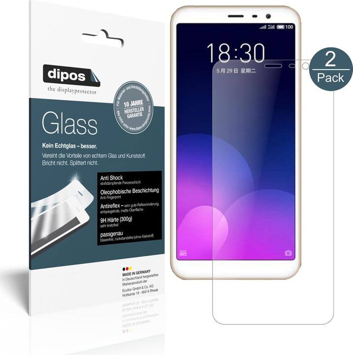 Image du produit Dipos Film de Protection d’écran Anti-Shock (1 pièce(s), Meizu M6T)