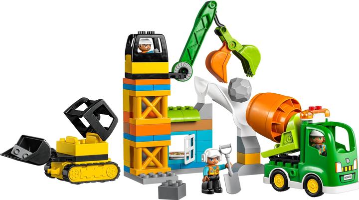 Produktbild LEGO Baustelle mit Baufahrzeugen (10990)