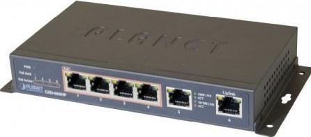 Produktbild Planet GSD-604HP Switch (6 Ports)