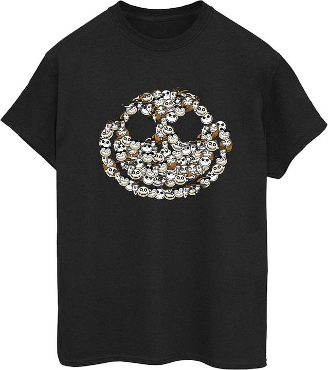 Immagine prodotto The Nightmare Before Christmas Maglietta Ampia Facce Donna (5XL)