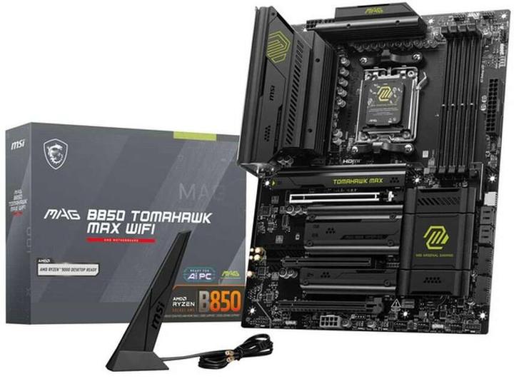 Immagine prodotto MSI MAG B850 Tomahawk Max WIFI (AM5, AMD B850, ATX)