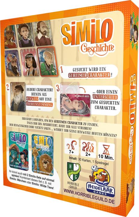 Immagine prodotto Horrible Guild HR003 - Similo - Storia, gioco di carte, 2+ giocatori, da 7 anni (edizione DE) (Tedesco)