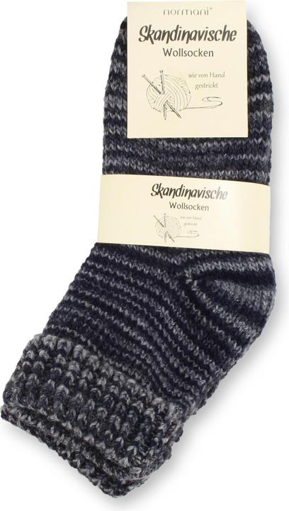 Actual product image Normani 2 pairs Scandinavian Wool Socks with Envelope (pack of 2, 35 - 38)